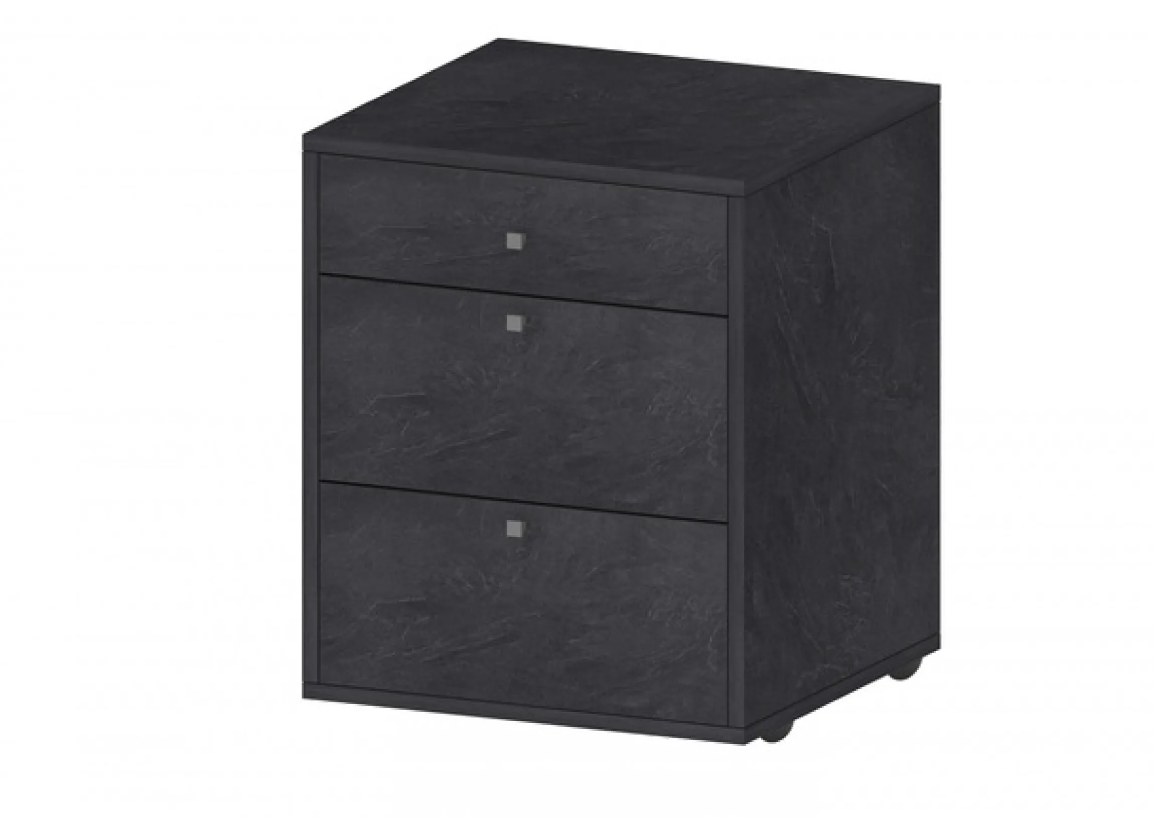 Home affaire Rollcontainer »ESSE« 1 Stk. tlg. mit 3 Schubladen, Schreibtischcontainer, Höhe 61 cm