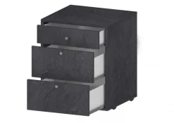 Home affaire Rollcontainer »ESSE« 1 Stk. tlg. mit 3 Schubladen, Schreibtischcontainer, Höhe 61 cm