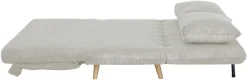 Home affaire Schlafsofa »AINSLEY 140 cm -2-Sitzer, verstellbare Rückenlehne« wandelbar zum Gästebett, Relaxsofa, Webstoff u. Cord-Bezug
