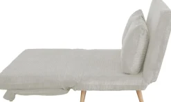 Home affaire Schlafsofa »AINSLEY 140 cm -2-Sitzer, verstellbare Rückenlehne« wandelbar zum Gästebett, Relaxsofa, Webstoff u. Cord-Bezug