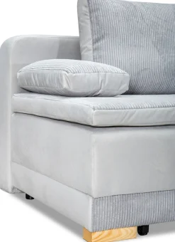 Home affaire Schlafsofa »Ben, B: 200 cm, Liegefl. 158x198 cm« Schlaffunktion & Bettkasten, Dauerschlafsofa mit Boxspring