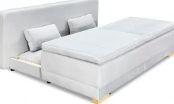 Home affaire Schlafsofa »Ben, B: 200 cm, Liegefl. 158x198 cm« Schlaffunktion & Bettkasten, Dauerschlafsofa mit Boxspring