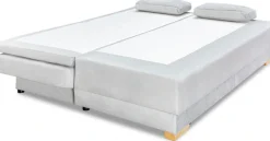 Home affaire Schlafsofa »Ben, B: 200 cm, Liegefl. 158x198 cm« Schlaffunktion & Bettkasten, Dauerschlafsofa mit Boxspring
