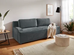 Home affaire Schlafsofa »Halbschlaf« mit Bettfunktion und Bettkasten