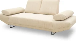 Home affaire Schlafsofa »Jadelyn mit klappbaren Armlehnen, Bettsofa mit Federkern, Breite 250cm« Federkern, Cord-Bezug, incl. 2 Armlehnkissen, Liegefläche 97x250 cm