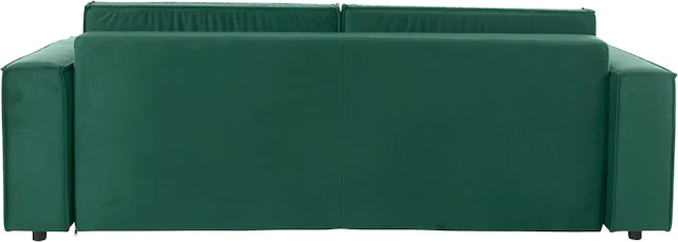 Home affaire Schlafsofa »Marva, B: 245 cm, Liegel. 152x190 cm« Schlaffunktion, Bettkasten & 1 Zierkissen, Federkern