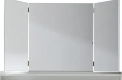 Home affaire Schminkspiegel »Avena« Aufsatzspiegel mit Ablagefach (klappbar) - (B/T/H) 100/15/67 cm