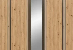 Home affaire Schrank-Set »ALVA, Breite 240 cm, Paneeloptik, Schlafzimmerschrank, Kleiderschrank« wähle den beste Schrank Kombination, individuell platzierbar,