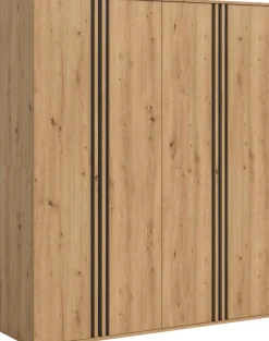 Home affaire Schrank-Set »ALVA, in den Breiten 160 & 240 cm, Paneeloptik, Schlafzimmerschrank« wähle den beste Schrank Kombination, individuell platzierbar,
