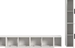 Home affaire Schrank-Set »ENESTE, 6-teilig, in verschiedenen Farben, individuell kombinierbar« verschiedenste Kombinationmöglichkeiten, stehend oder hängend, 2 Stk. tlg.