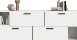 Home affaire Schrank-Set »ENESTE, 6-teilig, in verschiedenen Farben, individuell kombinierbar« verschiedenste Kombinationmöglichkeiten, stehend oder hängend, 2 Stk. tlg.