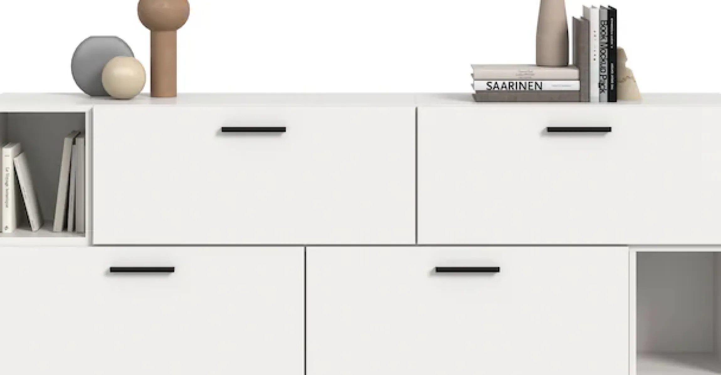 Home affaire Schrank-Set »ENESTE, 6-teilig, in verschiedenen Farben, individuell kombinierbar« verschiedenste Kombinationmöglichkeiten, stehend oder hängend, 2 Stk. tlg.