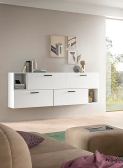 Home affaire Schrank-Set »ENESTE, 6-teilig, in verschiedenen Farben, individuell kombinierbar« verschiedenste Kombinationmöglichkeiten, stehend oder hängend, 2 Stk. tlg.