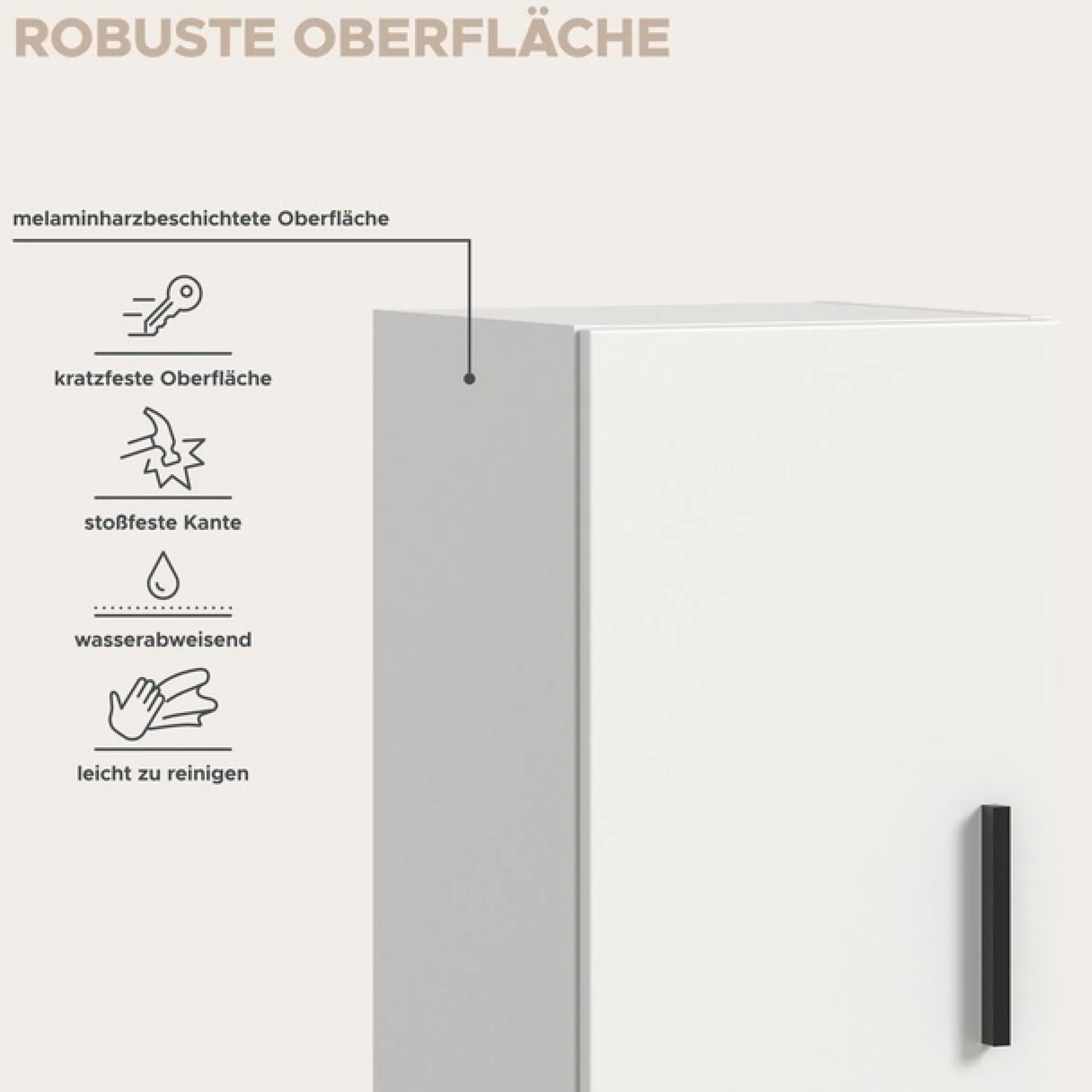 Home affaire Schrank-Set »ENESTE, 6-teilig, in verschiedenen Farben, individuell kombinierbar« verschiedenste Kombinationmöglichkeiten, stehend oder hängend, 2 Stk. tlg.