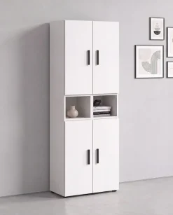Home affaire Schrank-Set »ENESTE, 6-teilig, in verschiedenen Farben, individuell kombinierbar« verschiedenste Kombinationmöglichkeiten, stehend oder hängend, 2 Stk. tlg.