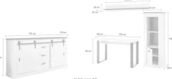 Home affaire Schrank-Set »SHERWOOD« 4 Stk. tlg.