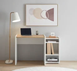 Home affaire Schreibtisch »CiTY/GiRON« moderner Computertisch, wohnliches Home Office, Breite 80 oder 143 cm