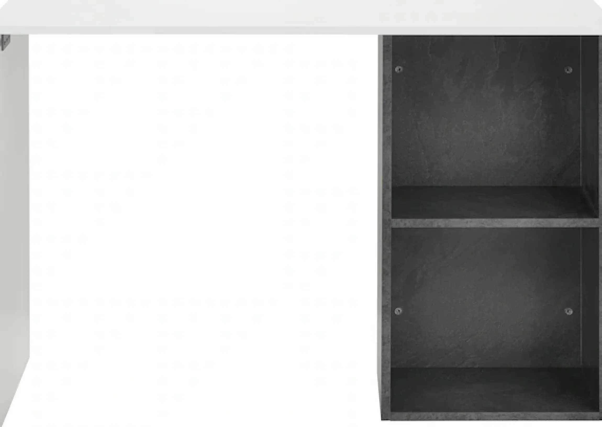 Home affaire Schreibtisch »Conti« Computertisch, modernes zweifarbiges Design, Breite 110 cm