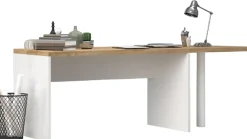 Home affaire Schreibtisch »Easy, Computertisch – 38 mm Platte, perfekt fürs Büro & Homeoffice« Breite 138 cm, in 2 Größen, optional erweiterbar