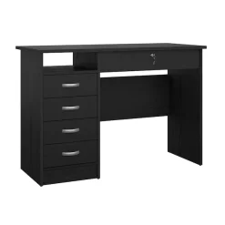 Home affaire Schreibtisch »Funktion Plus, Arbeitstisch, Bürotisch« Computertisch mit 5 Schubladen,1 abschließbar,Breite 110 cm