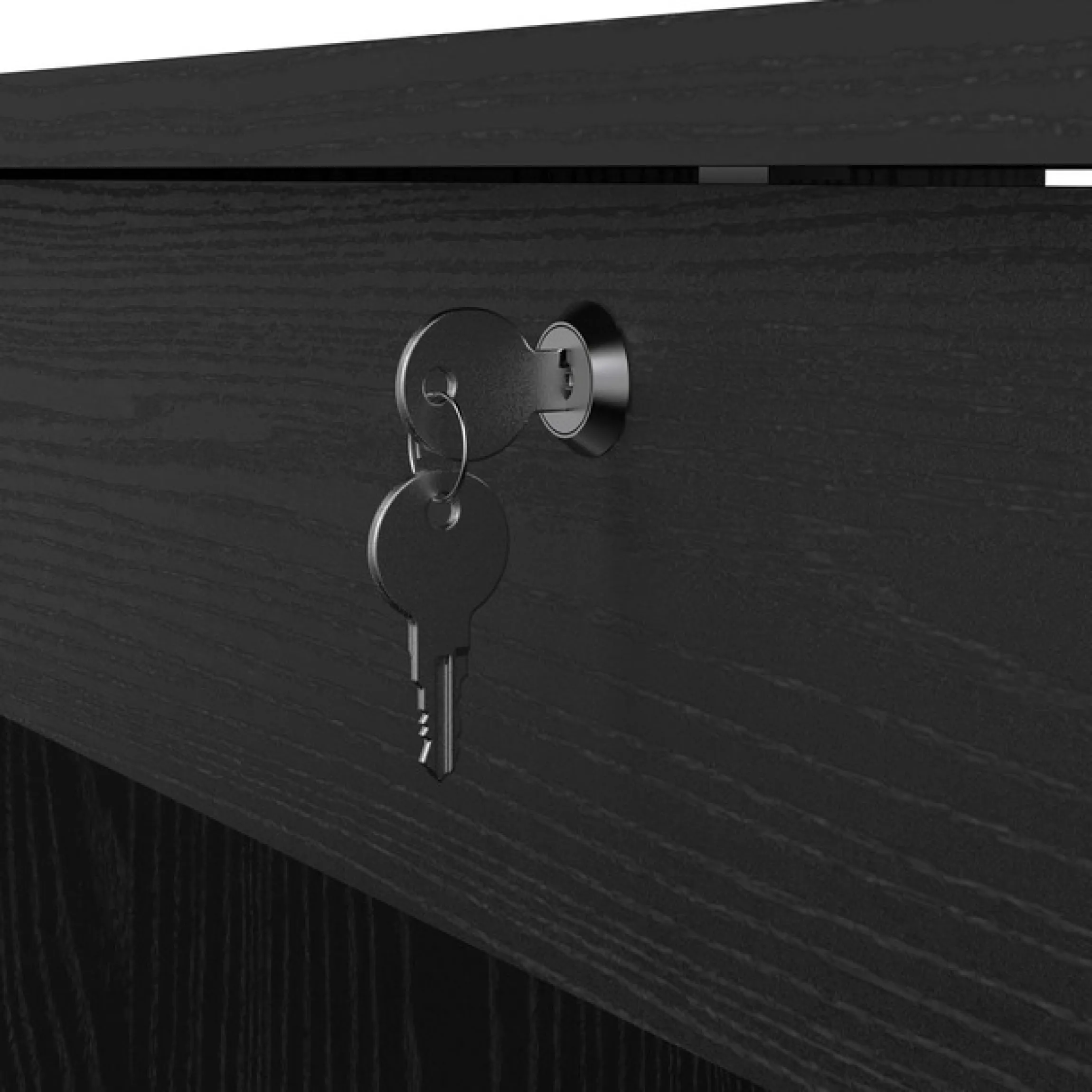 Home affaire Schreibtisch »Funktion Plus, Arbeitstisch, Bürotisch« Computertisch mit 5 Schubladen,1 abschließbar,Breite 110 cm