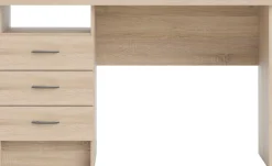 Home affaire Schreibtisch »Function Plus, Arbeitstisch, Bürotisch« Computertisch mit 3 Schubladen, Breite 120 cm, Tiefe 48 cm