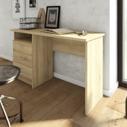 Home affaire Schreibtisch »Function Plus, Arbeitstisch, Bürotisch« Computertisch mit 3 Schubladen, Breite 120 cm, Tiefe 48 cm
