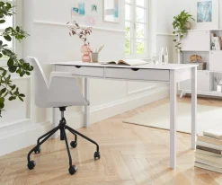 Home affaire Schreibtisch »Gava« massives Kiefernholz, für das home office, Breite 100/120/140 cm