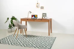 Home affaire Schreibtisch »Gava« 1 Stk. tlg. massives Kiefernholz, für das home office, Breite 100/120/140/160 cm
