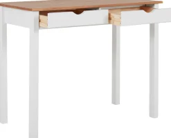 Home affaire Schreibtisch »Gava« massives Kiefernholz, für das home office, Breite 100/120/140 cm