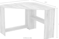 Home affaire Schreibtisch »RINO« Breite 80 cm, Eckschreibtisch im modernen Design