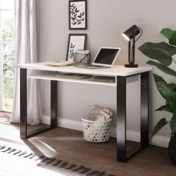 Home affaire Schreibtisch »SHERWOOD« Computertisch im Industrie-Design, Breite 125 cm