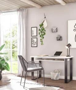 Home affaire Schreibtisch »SHERWOOD« Computertisch im Industrie-Design, Breite 125 cm
