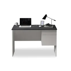 Home affaire Schreibtisch »Sunrise, kleiner Computertisch, Bürotisch« mit 1 Tür & 1 Schublade, Tischplatte Breite 110 cm, Made in Italy
