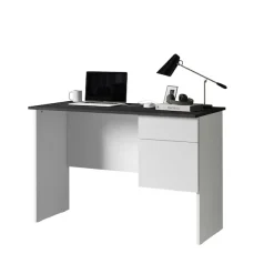 Home affaire Schreibtisch »Sunrise, kleiner Computertisch, Bürotisch« mit 1 Tür & 1 Schublade, Tischplatte Breite 110 cm, Made in Italy