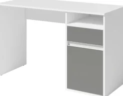 Home affaire Schreibtisch »Tinsley« mit Schublade, und Tür, Breite 120 x53 cm