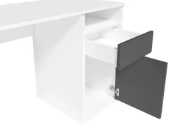 Home affaire Schreibtisch »Tinsley« mit Schublade, und Tür, Breite 120 x53 cm