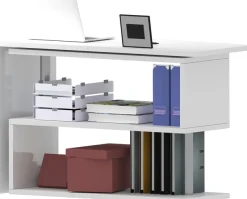 Home affaire Schreibtisch »Volta, Made in Italy« multifunktional - als Computertisch, Eckschreibtisch oder Sideboard
