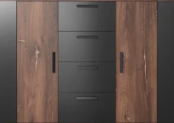 Home affaire Schubkastenkommode »Sigma, Breite 132 cm, moderne Schubladenkommode , Made in Europe« Kommode viel Stauraum, Einlegeböden verstellbar, Anrichte