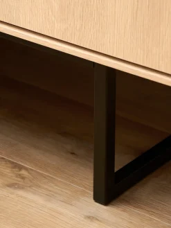 Home affaire Schuhbank »Lund, Garderobenbank mit Klappen, moderne Sitzbank, Polsterbank« viel Stauraum, Platz für ca. 6 Paar Schuhe, 90 cm breit