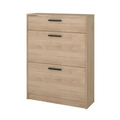 Home affaire Schuhkommode »Escape, praktischer Schuhschrank mit platzsparendem Design« Packung,Schuhschrank mit 2 Klappen und Schublade für den Flur