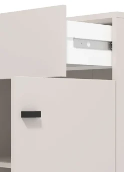 Home affaire Schuhkommode »Rathlin Schuhschrank, Schuhregal, für ca. 9 Paar Schuhe« zwei Regale und eine Schublade, Gesamtbreite 77 cm