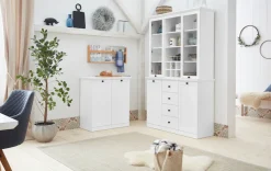 Home affaire Schuhkommode »Örebro« zeitloser Landhausstil,