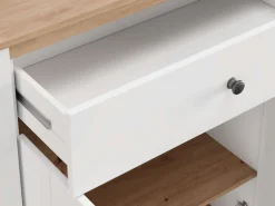 Home affaire Schuhschrank »Bedford, Schuhregal, Schuhkommode« Zwei Regale und eine Schublade. Gesamtbreite 85,5 cm