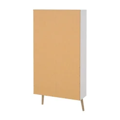 Home affaire Schuhschrank »Bodo, Schuhkipper,Schuhregal,« Breite 70 cm,ca. 18 Paar Schuhe, 3 Klappen, Beine, Griffe Massivholz