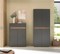 Home affaire Schuhschrank »City/Giron, modernes Schuhregal, Schrank für 32 Schuhe, Schuhkommode« acht Schuhfächer, viel Stauraum, 93 cm breit