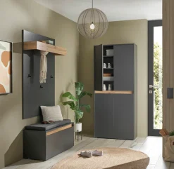 Home affaire Schuhschrank »City/Giron, modernes Schuhregal, Schrank für 32 Schuhe, Schuhkommode« acht Schuhfächer, viel Stauraum, 93 cm breit