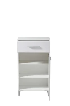 Home affaire Schuhschrank »Como, Schuhkommode, Schuhregal, Höhe 105 cm« in Opaque Weiß mit MDF-beschichtet Fronten, modernes Design