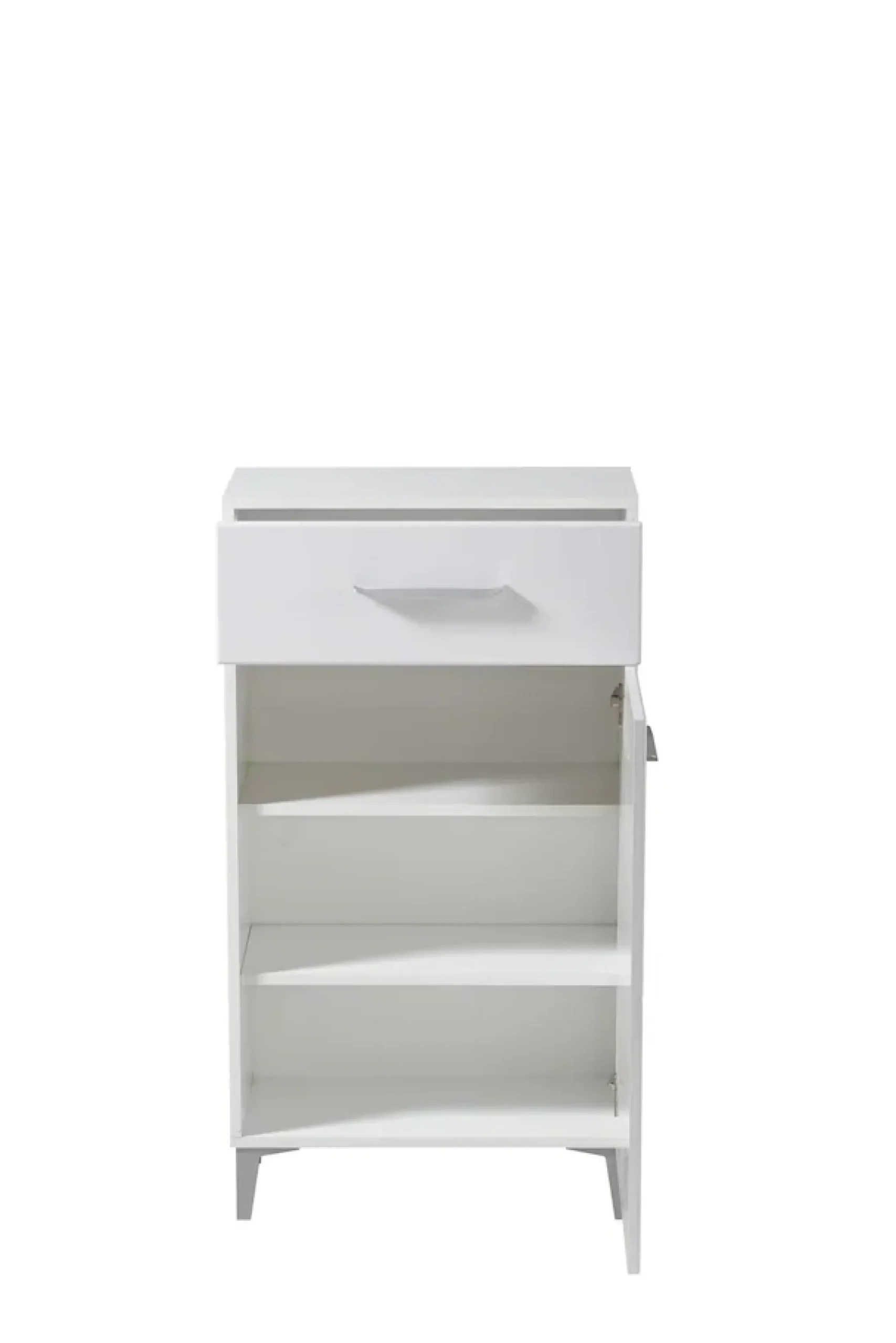 Home affaire Schuhschrank »Como, Schuhkommode, Schuhregal, Höhe 105 cm« in Opaque Weiß mit MDF-beschichtet Fronten, modernes Design