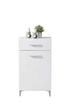Home affaire Schuhschrank »Como, Schuhkommode, Schuhregal, Höhe 105 cm« in Opaque Weiß mit MDF-beschichtet Fronten, modernes Design